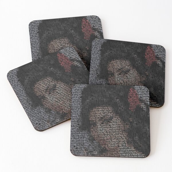 Item preview,  Amy Winehouse 'Rehab' Lyrics Inspired designed and sold by word4world.