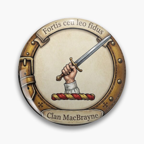 Item preview, Clan MacBrayne Crest designed and sold by BagTown Clans.
