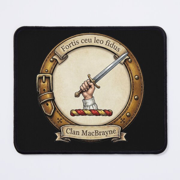 Item preview, Clan MacBrayne Crest designed and sold by BagTown Clans.