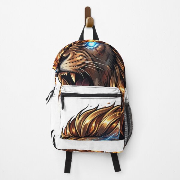 Item preview, Majestic Fire Lion with Glowing Blue Eyes designed and sold by RickyStick.