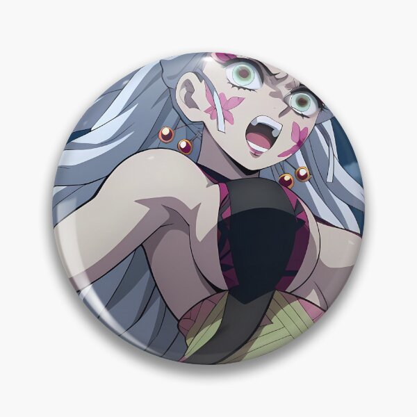 Item preview, Daki Demon Slayer White Hair Moonlit Fury designed and sold by riadjamai.