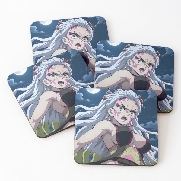 Item preview, Daki Demon Slayer White Hair Moonlit Fury designed and sold by riadjamai.