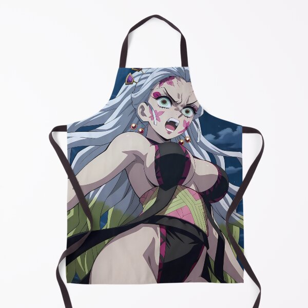 Item preview, Daki Demon Slayer White Hair Moonlit Fury designed and sold by riadjamai.