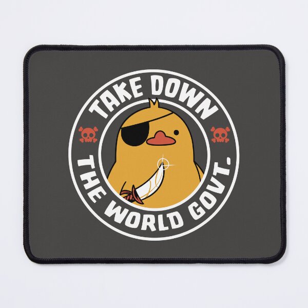 Item preview, Take Down The World Government Pirate Duck by Tobe Fonseca designed and sold by Tobe Fonseca®.