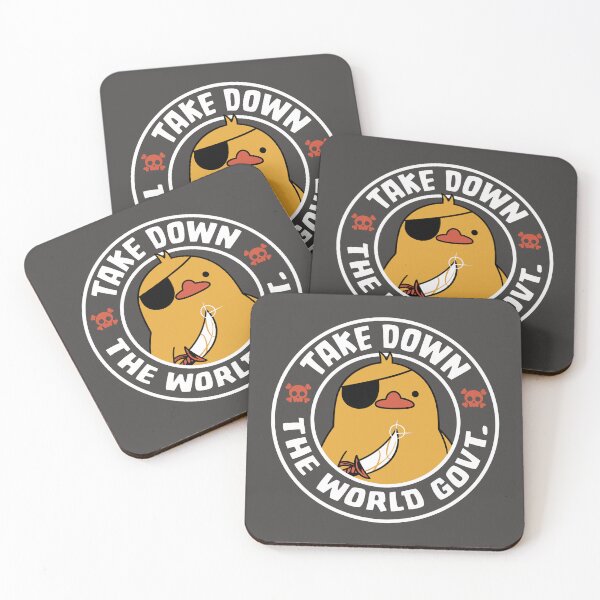 Item preview, Take Down The World Government Pirate Duck by Tobe Fonseca designed and sold by Tobe Fonseca®.