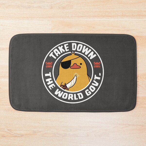 Item preview, Take Down The World Government Pirate Duck by Tobe Fonseca designed and sold by Tobe Fonseca®.