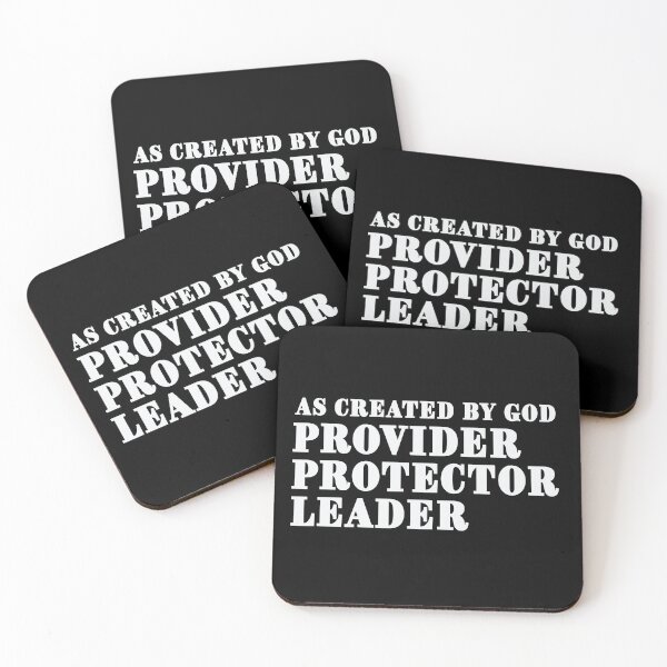 Item preview, Provider Protector Leader Created By God Quote designed and sold by Rosemarie Guieb Designs.