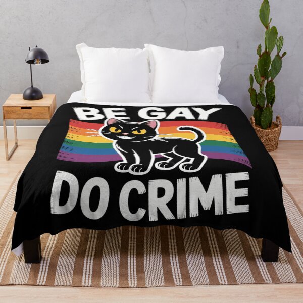 Item preview, LGBT Ally Cat Pride Rainbow Kitten Be Gay Do Crime designed and sold by Moon-Ape.
