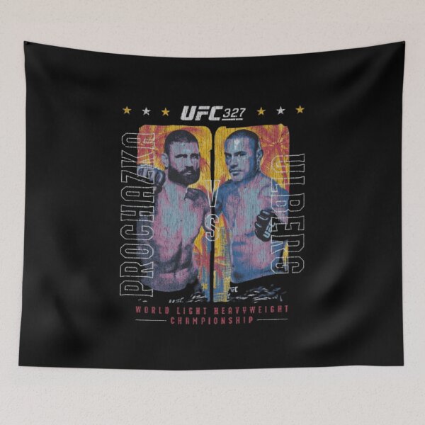 Item preview, UFC 327: Jiri Prochazka Vs Carlos Ulberg Matchup designed and sold by JeyVel.