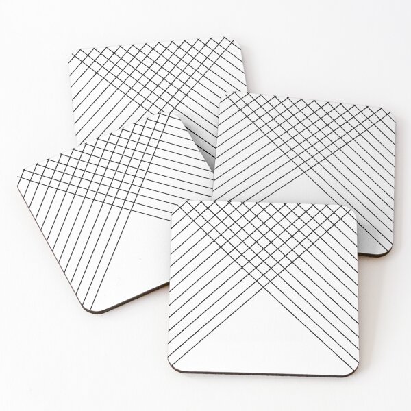 Item preview, Geometric black and white designed and sold by SuperFloofRes.