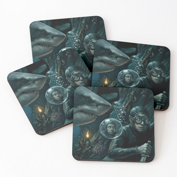 Item preview, Reflections of Fear: The Stalking Predator and the Hidden Diver  designed and sold by KOREA-HAENAM.
