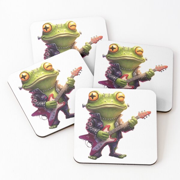 Item preview, Frankenpetz: Rocker Frog #1 designed and sold by Frankenpetz.