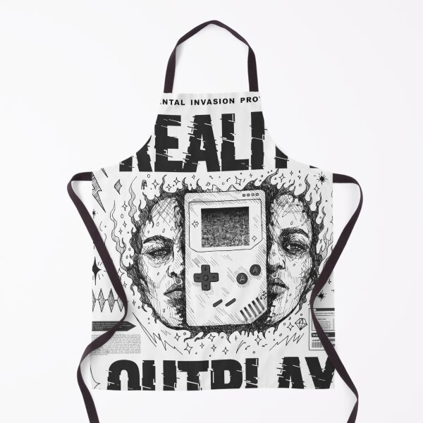Item preview, Reality Outplay Retro Gaming Subconscious Art designed and sold by Raw-Ink.