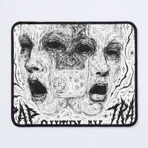 Item preview, Outplay Reality Chaotic Mind Gaming Sketch designed and sold by Raw-Ink.