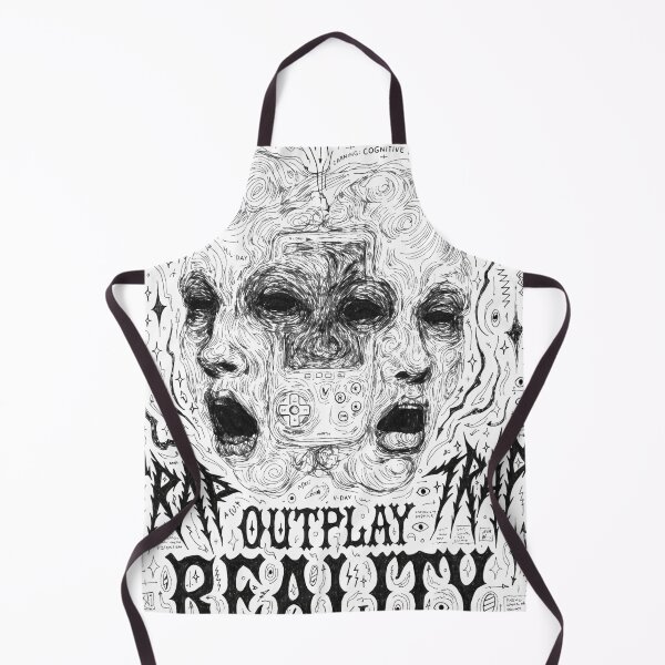 Item preview, Outplay Reality Chaotic Mind Gaming Sketch designed and sold by Raw-Ink.