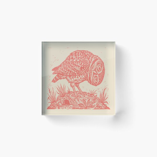 Item preview, Linocut Owl. designed and sold by EunsooLee.