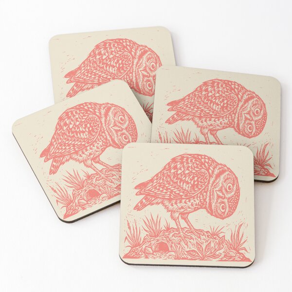 Item preview, Linocut Owl. designed and sold by EunsooLee.