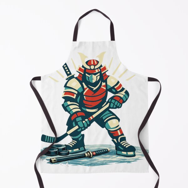 Item preview, Samurai Ice Hockey Player designed and sold by Ora-kuro.