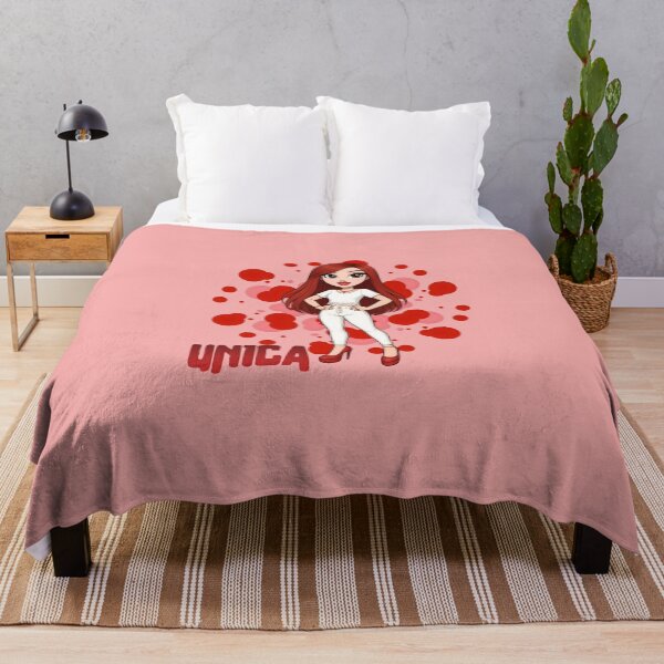 Item preview, Glam Girl with Red Hair Fashion Illustration designed and sold by ArtMochis.