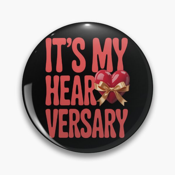 Item preview, It's My Heartiversary CHD Awareness Hearts diseases Surgery designed and sold by Moon-Ape.