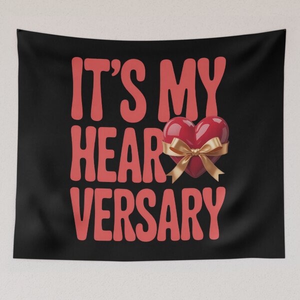 Item preview, It's My Heartiversary CHD Awareness Hearts diseases Surgery designed and sold by Moon-Ape.