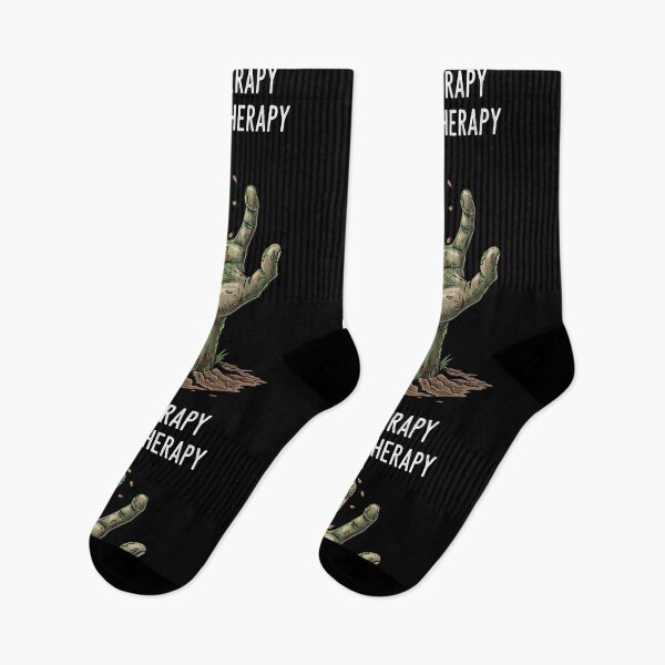 Item preview, Dirt Therapy Is Real Therapy — Funny Gardener Plant Parent Humor designed and sold by FlamaC.
