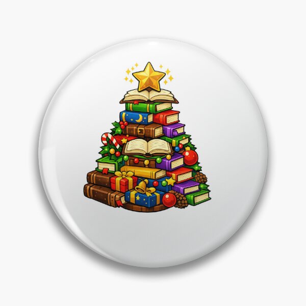 Item preview, Merry booksmas designed and sold by zombiezstroyer designs.