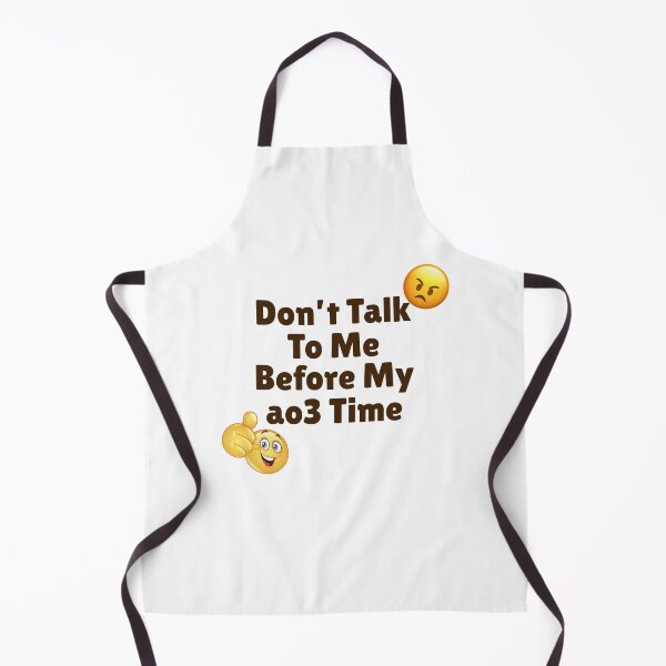Item preview, Don't Talk To Me Before My ao3 Time designed and sold by For-The-Fans.
