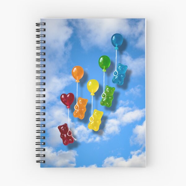 Item preview, Squishy Gummy Bears Floating on Balloons designed and sold by TackyTime.