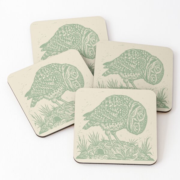 Item preview, Linocut Owl. #2 designed and sold by EunsooLee.