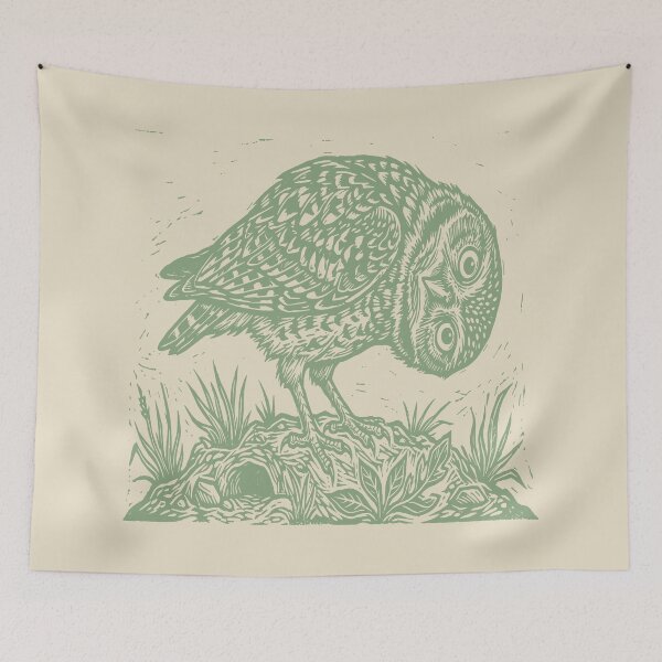 Item preview, Linocut Owl. #2 designed and sold by EunsooLee.