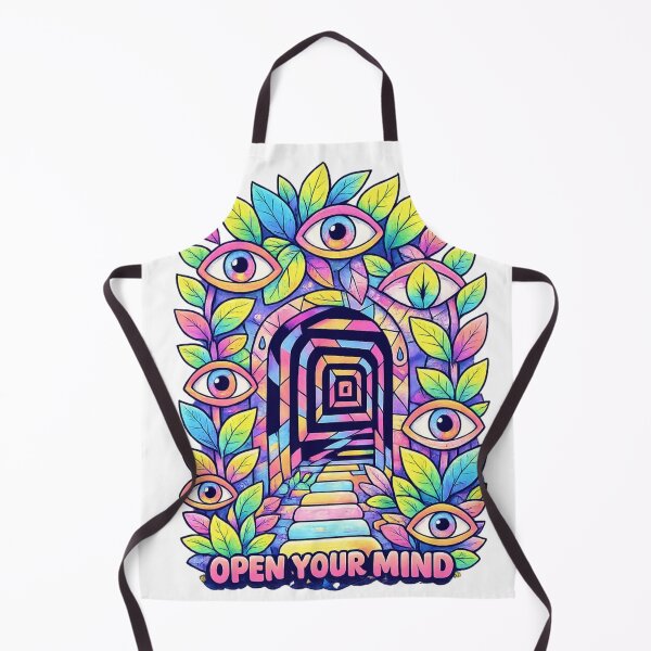 Item preview, Open Your Mind Trippy Psychedelic Art designed and sold by SoftSproutstu.
