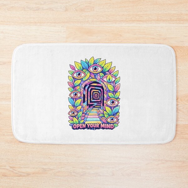 Item preview, Open Your Mind Trippy Psychedelic Art designed and sold by SoftSproutstu.