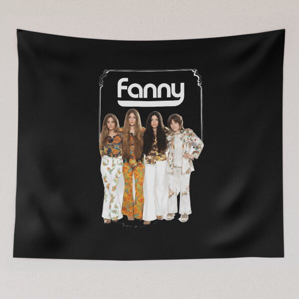 Item preview, fanny band vintage 70s rock music graphic designed and sold by famenla.