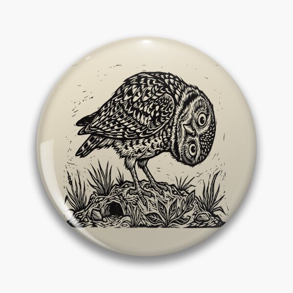Item preview, Linocut Owl. #3 designed and sold by EunsooLee.