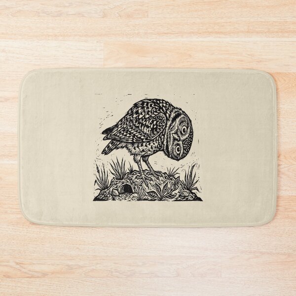 Item preview, Linocut Owl. #3 designed and sold by EunsooLee.