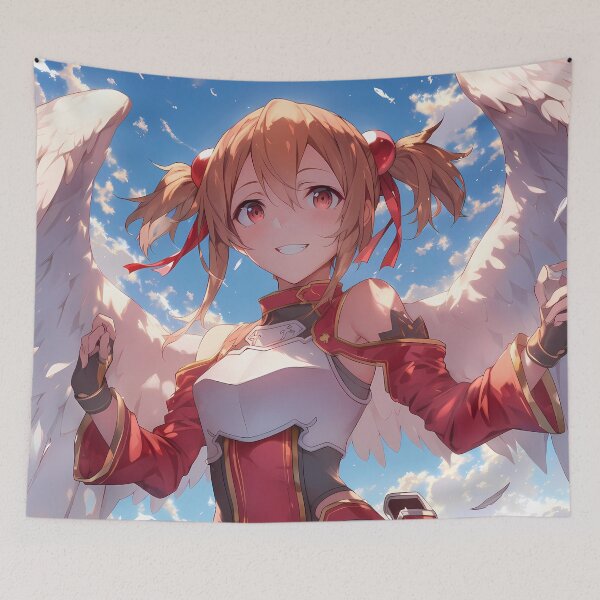 Item preview, Silica Sword Art Online Angel Wings Bright Smile designed and sold by riadjamai.