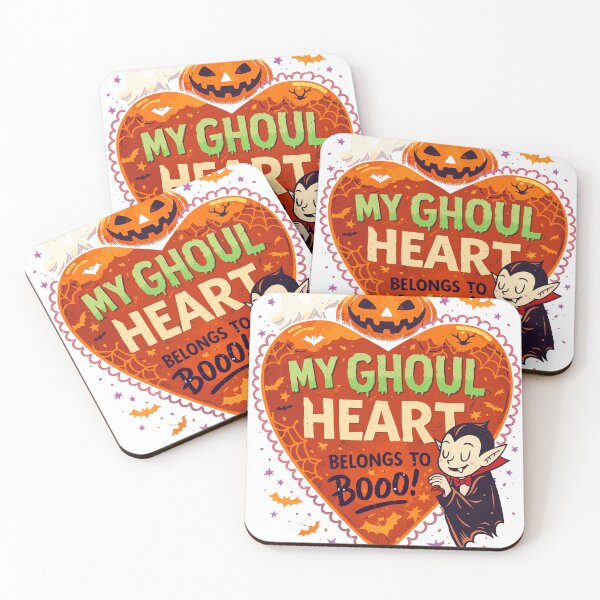 Item preview, Halloween Ghoul Heart T-Shirt designed and sold by Matinez Pink.