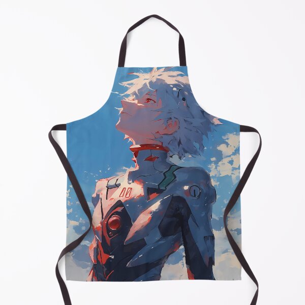 Item preview, Kaworu Nagisa Neon Genesis Evangelion Sky Calm Lofi Mood designed and sold by riadjamai.
