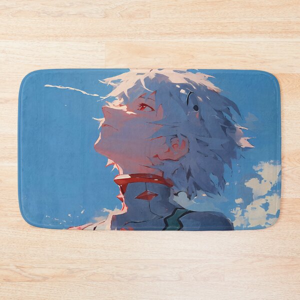Item preview, Kaworu Nagisa Neon Genesis Evangelion Sky Calm Lofi Mood designed and sold by riadjamai.