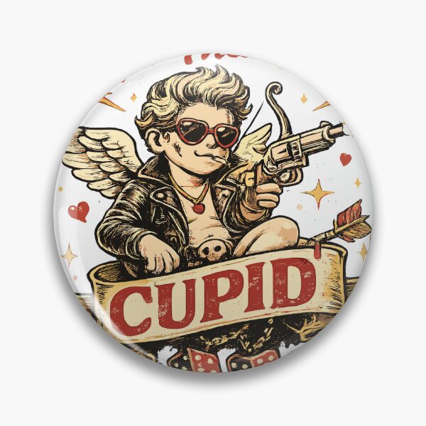 Item preview, Bad Cupid T-Shirt designed and sold by Matinez Pink.