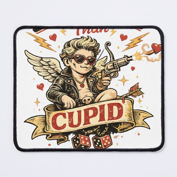 Item preview, Bad Cupid T-Shirt designed and sold by Matinez Pink.