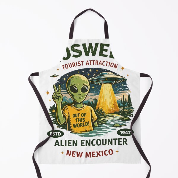 Item preview, Roswell Alien Encounter T-Shirt designed and sold by Matinez Pink.