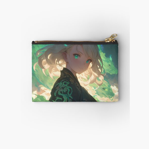 Item preview, Shiemi Moriyama Blue Exorcist Kimono Green Aura Serene Waifu designed and sold by riadjamai.