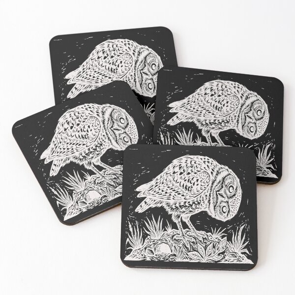 Item preview, Linocut Owl. #4 designed and sold by EunsooLee.