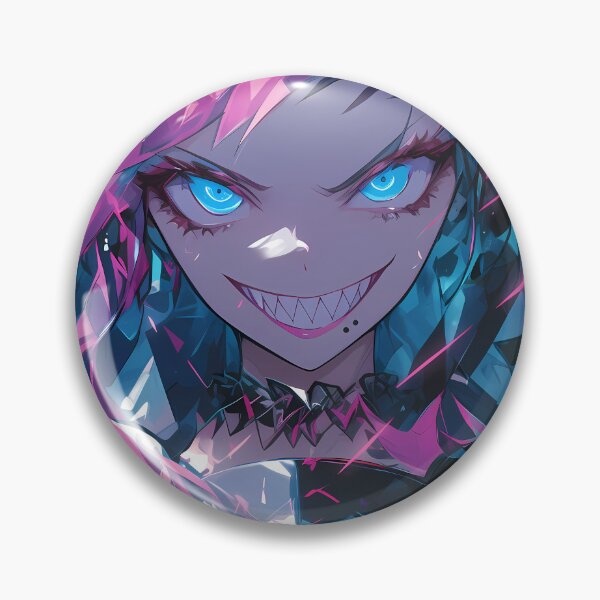 Item preview, Monokuma Danganronpa Neon Glitch Mascot Chaos designed and sold by riadjamai.