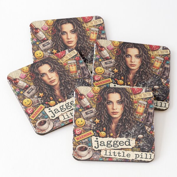 Item preview, ALANIS jagged little pill designed and sold by erinevo9.