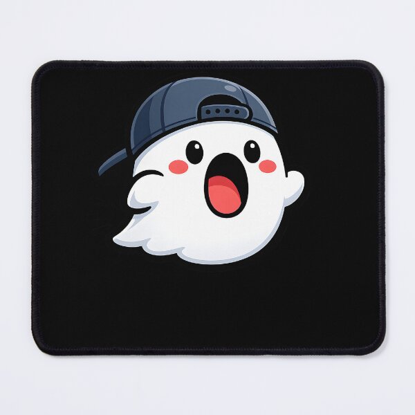 Item preview, Cute Ghost with Cap Design designed and sold by HUTEND.