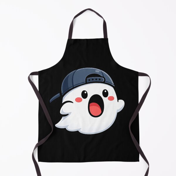 Item preview, Cute Ghost with Cap Design designed and sold by HUTEND.