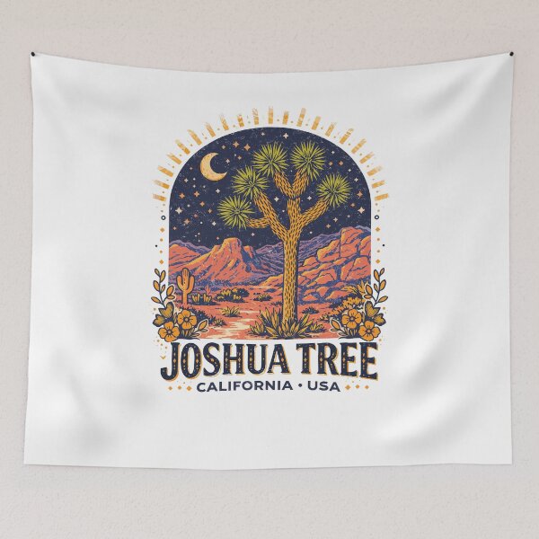 Item preview, Joshua Tree Desert Night T-Shirt designed and sold by Matinez Pink.